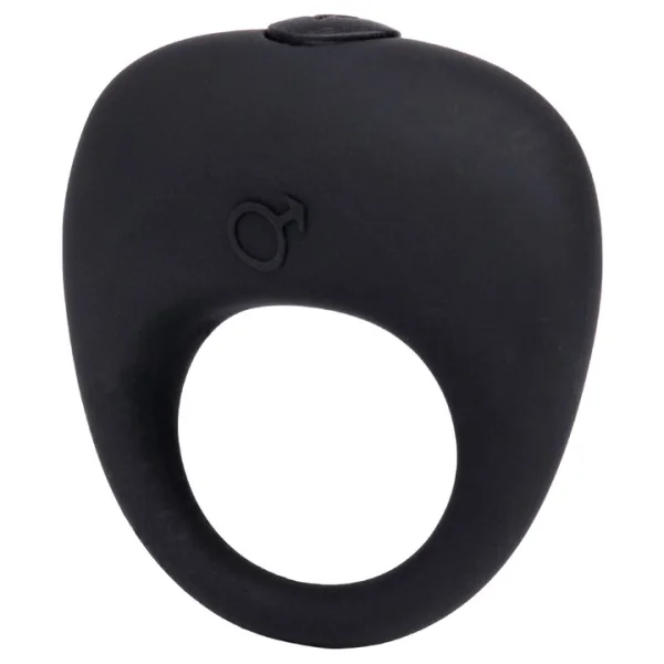 Bondara Buzz Off Black Silicone Vibrating Cock Ring