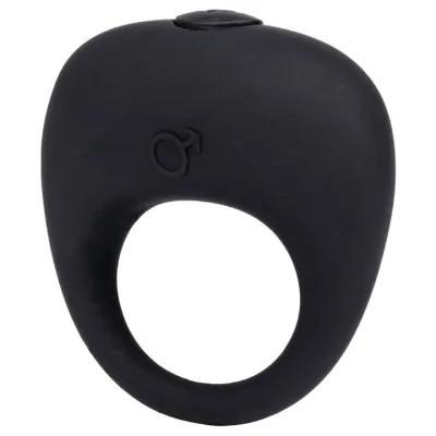 Bondara Buzz Off Black Silicone Vibrating Cock Ring