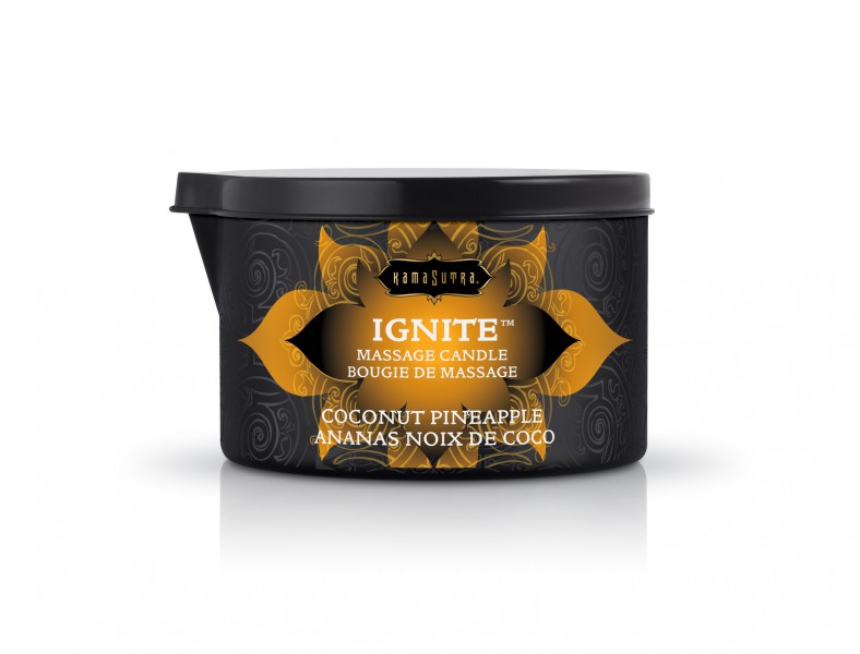 Kama Sutra Ignite Massage Candle Coconut Pineapple