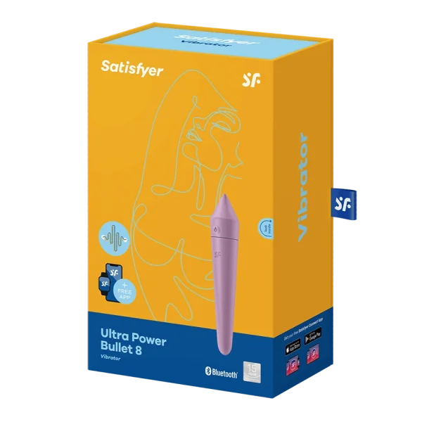 Ultra Power Bullet 8 - Purple - 5.5 Inch