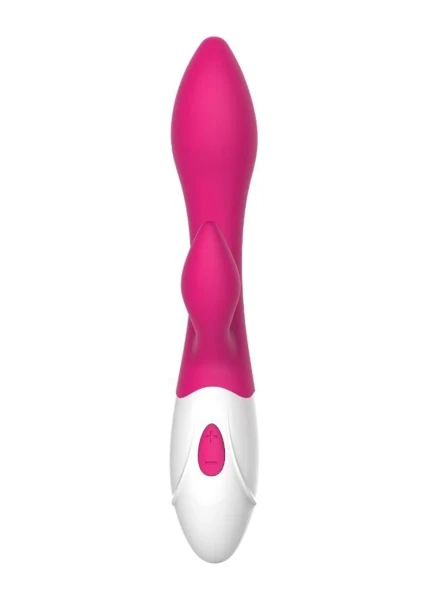 Sublime Pink and Pretty Silicone Dual Action G-Spot Vibe