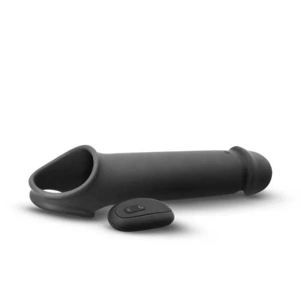 Renegade Brute Vibrating Silicone Penis Extender with Remote