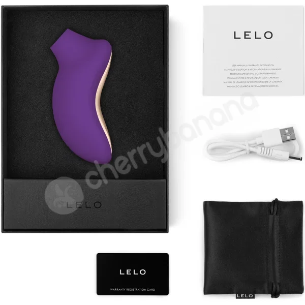 Lelo Sono 2 Purple Sonic Wave Clitoral Stimulator
