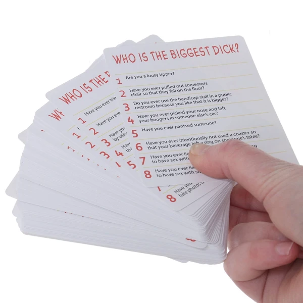 Who Is The Biggest Dick? Card Game