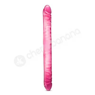 B Yours Pink 18 Double Dildo