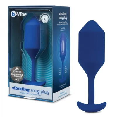 b Vibe Vibrating Snug Plug 4 XL