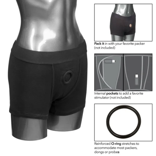 Packer Gear Boxer Brief Harness - Available In Size XS To 3XL