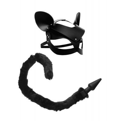 Cat Tail Butt Plug Mask