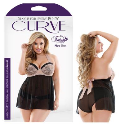Babydoll Moulded Cups Panty 1X 2X