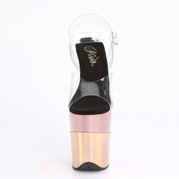 8 inches Heel, 4 inches PF Ankle Strap Sandal — image 18 of 25