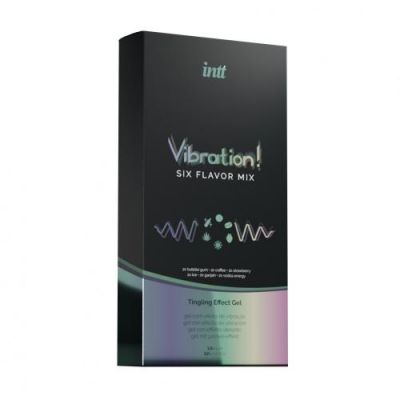 Vibration Set With 6 Types of Tingling Gel