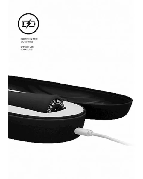 Pearl Wand Vibrator - Black