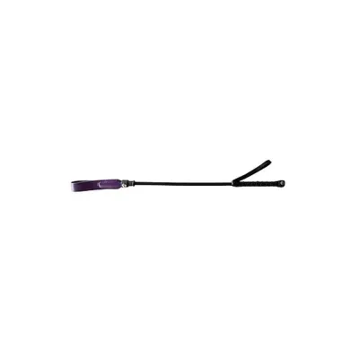 Short Leather Riding Crop Slim Tip