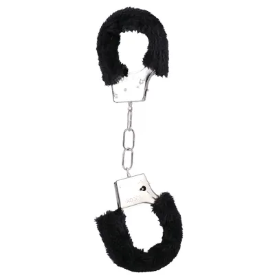Doc Johnson Furry Handcuffs In A Bag