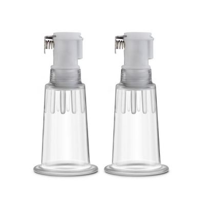 Blush Temptasia Nipple Pumping Cylinders Set of 2