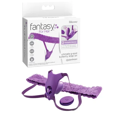 Pipedream Fantasy For Her Ultimate G Spot 3 9 Wearable Butterfly Vibrator
