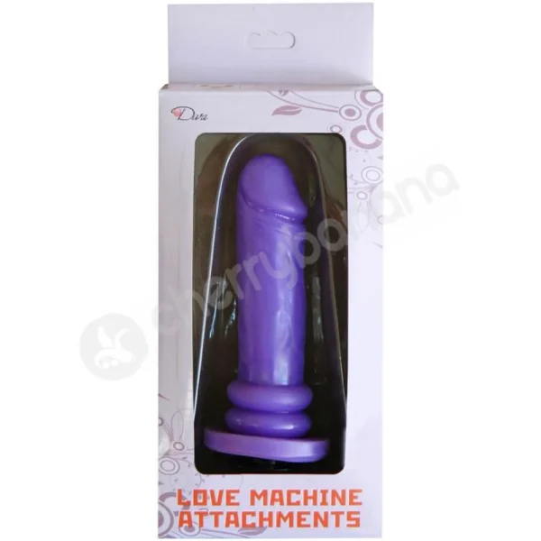 Purple Dildo Sex Machine Attachment