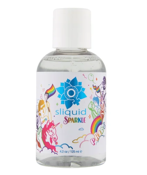 Sliquid - Sparkle - Pride Waterbased Lube - 4.2 oz