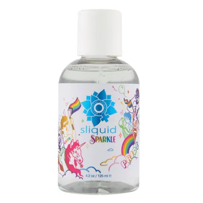Sliquid Sparkle Pride Waterbased Lube 4 2 oz