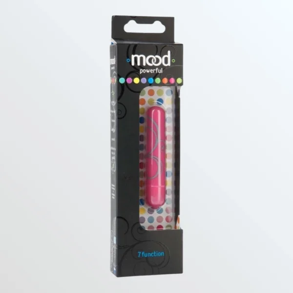 Doc Johnson Mood - Powerful Bullet-Style Pink Super-Quiet Vibrator