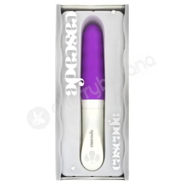 Cascade Wave Purple Self Lubricating Vibrator