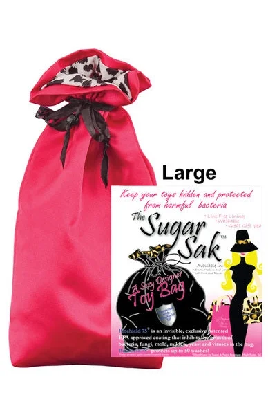 Sugar Sak Anti-Bacterial Toy Bag Large - Red