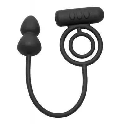 Prostatic Play Voyager 1 Vibrating Cock Ring Anal Plug