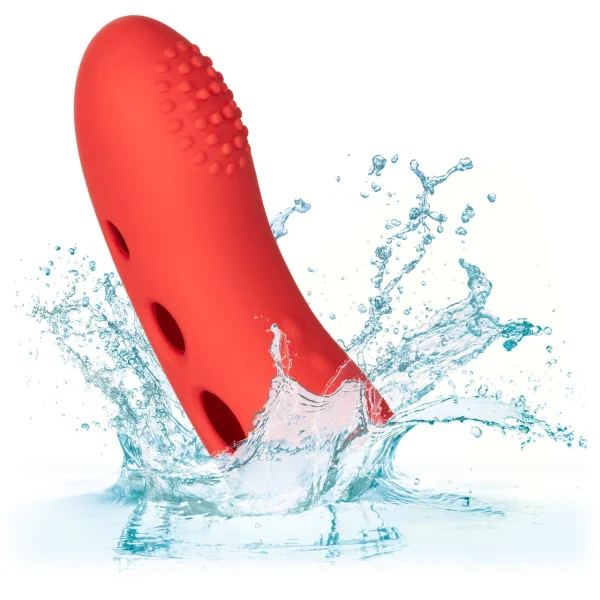 Mini Marvels Marvelous Arouser Silicone Rechargeable Finger Vibrator By CalExotics