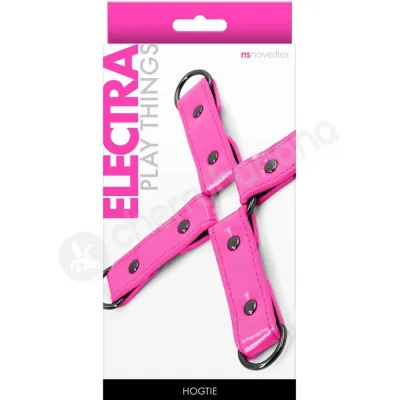 Electra Play Things Neon Pink Hog Tie Strap