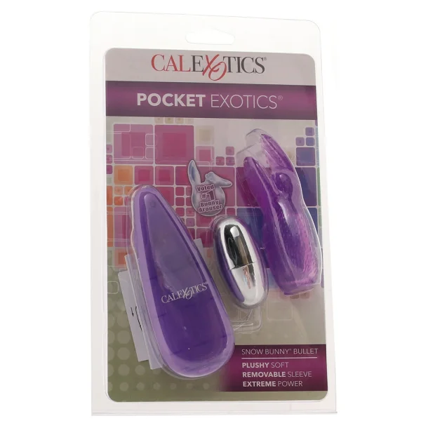Pocket Exotics Snow Bunny Bullet - Purple