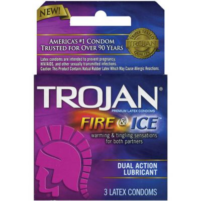 Trojan Fire Ice Box of 3