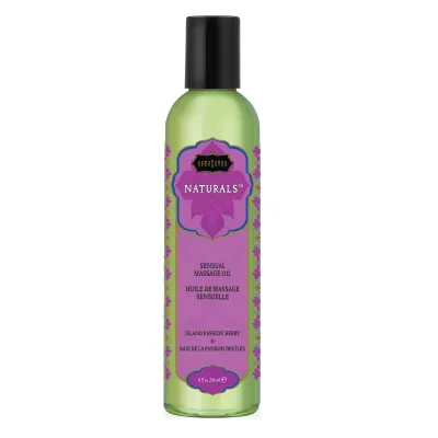 Naturals Massage Oil Island Passion Berry 8 Fl Oz