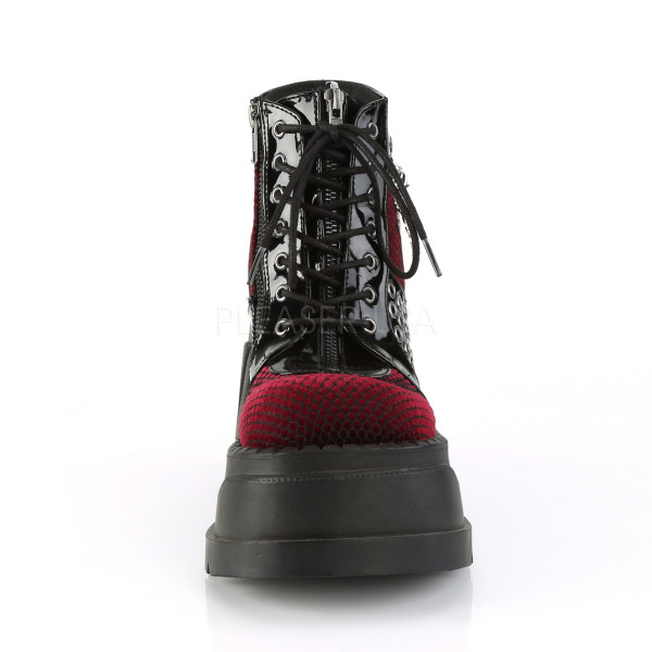 4 3/4 inches PF Lace-Up Wedge Bootie, Inside Zip — image 6 of 8