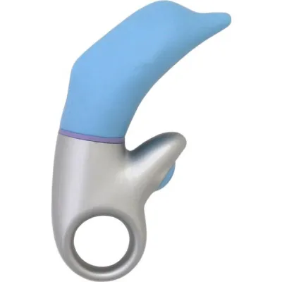 Best Friend Forever Blue Dolphin Waterproof Silicone Vibe