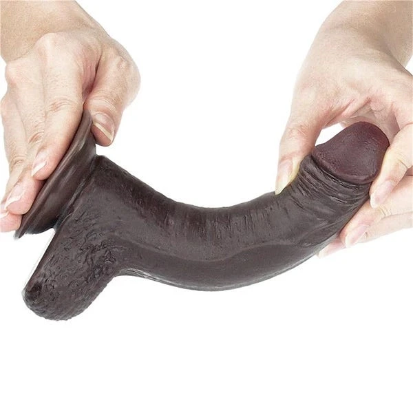 Lovetoy Sliding Skin 7-Inch Dual Layer Dong