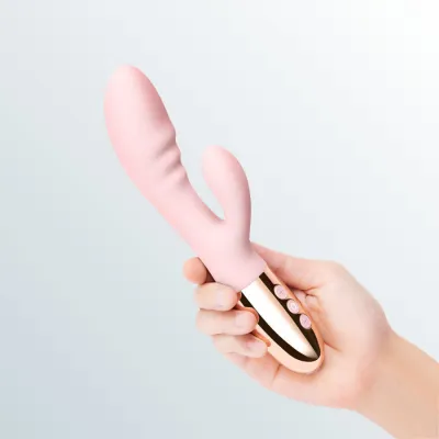 Le Wand Blend Dual Motor Rabbit Vibrator Rose Gold