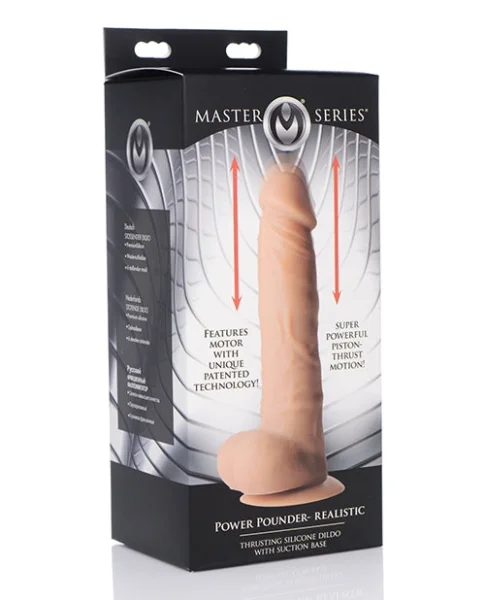 Power Pounder Thrusting Dildo 8"