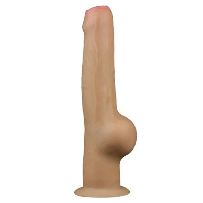 Nature Cock 11 Inch Dual Layered Handle Dildo
