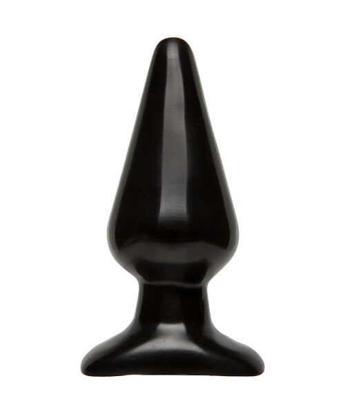 Doc Johnson Classic Butt Plug - Large Black