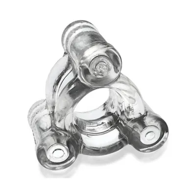 Heavy Squeeze Weighted Squeeze Ballstretcher W 3 Stainless Steel Weights Clear
