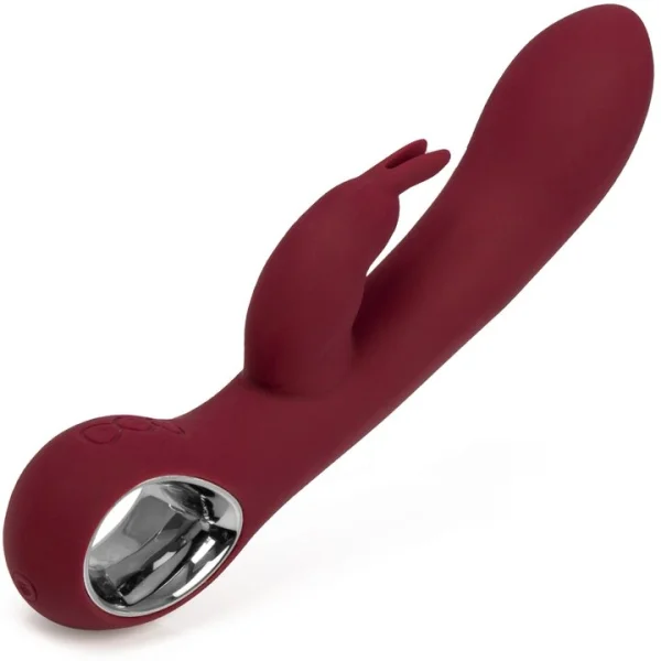 Mon Amour Burgundy Luxury Silicone 16 Function Rabbit Vibrator