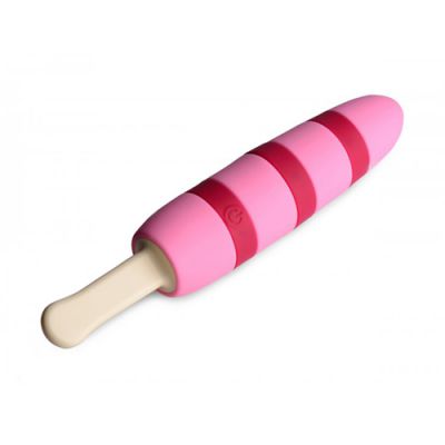 Popsicle Vibrator Ticklin Pink