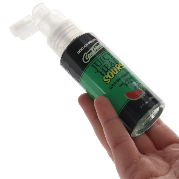 GoodHead Juicy Head Sours Dry Mouth Spray 2 oz By Doc Johnson - Sour Watermelon