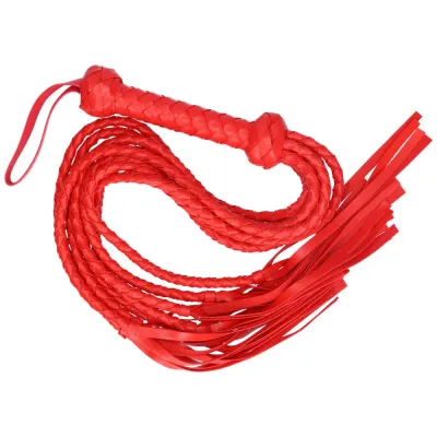 Sexy Red Braided Flogger