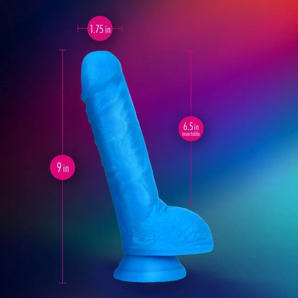 Neo Elite 9 Inch Dual-Density Silicone Dildo with Suction Cup — image 16 of 25