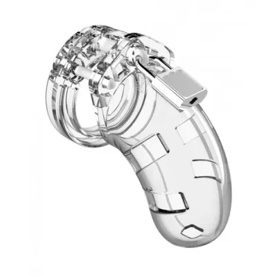 Mancage Chastity 3 5 inches Cock Cage Model 1 Clear