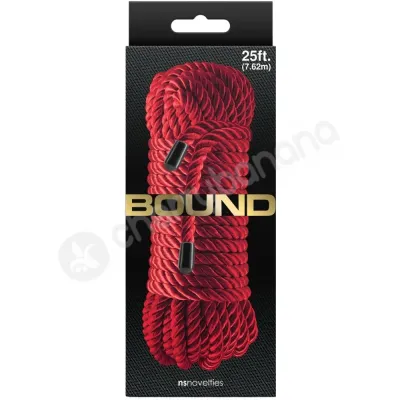 Bound Red 25ft Rope