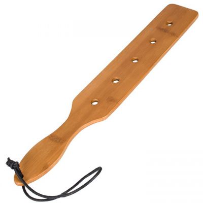 Bondara Naughty Whack Bamboo Paddle 14 5 Inch