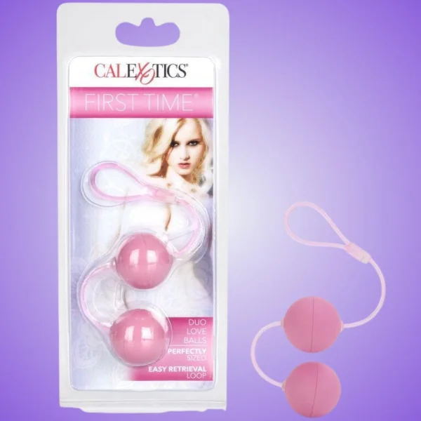 First Time Love Balls Duo Lovers - Pink