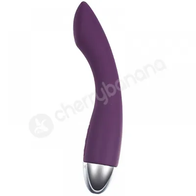 Svakom Amy Purple Curved G Spot Vibrator With Intelligent Mode